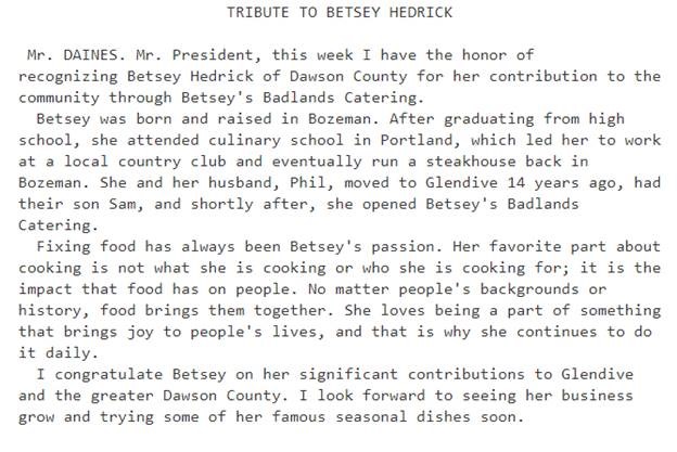 Betsey Hedrick